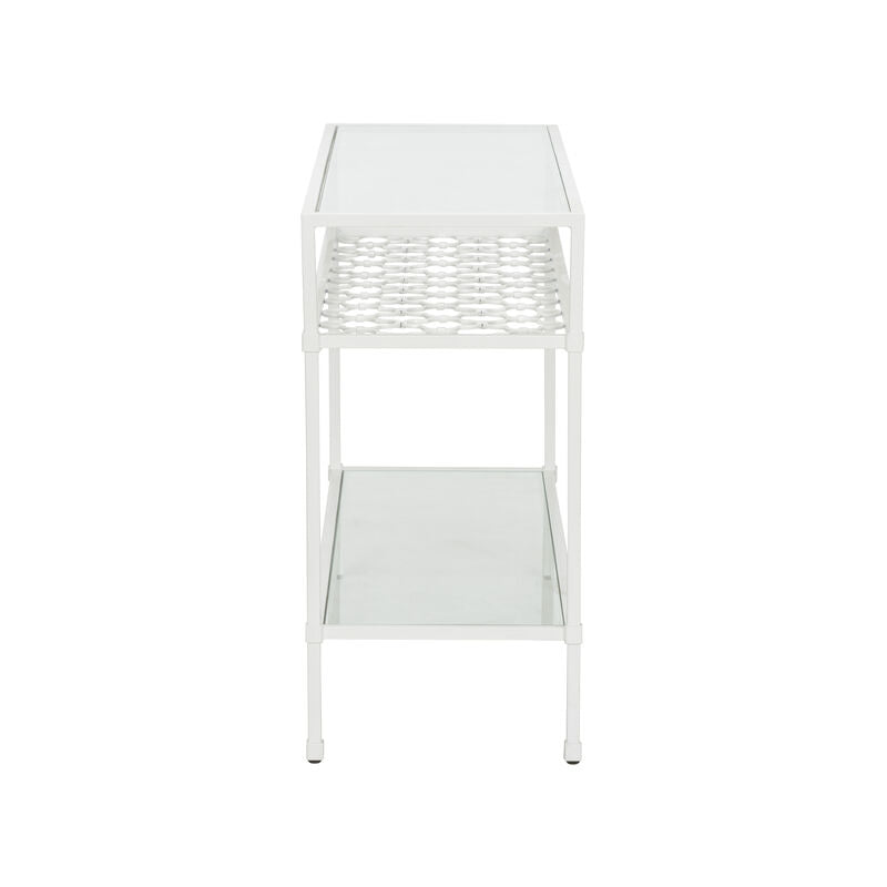Chelsea House Pacific Coast Iron Framed Console Table