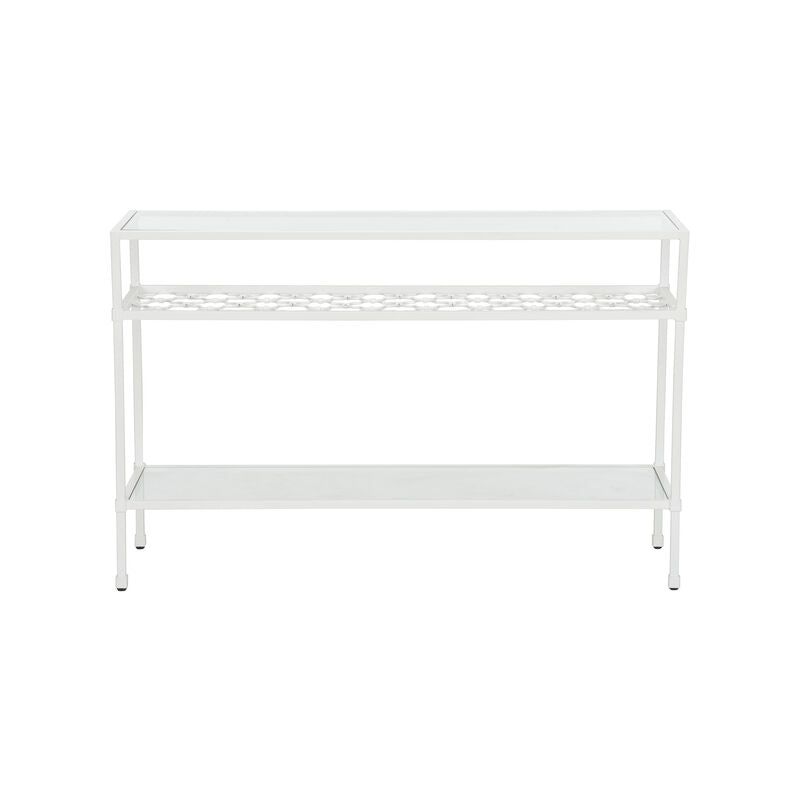 Chelsea House Pacific Coast Iron Framed Console Table