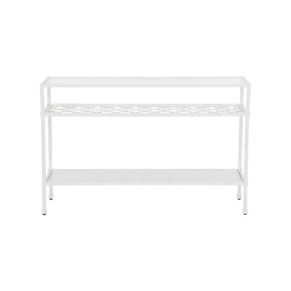 Chelsea House Pacific Coast Iron Framed Console Table
