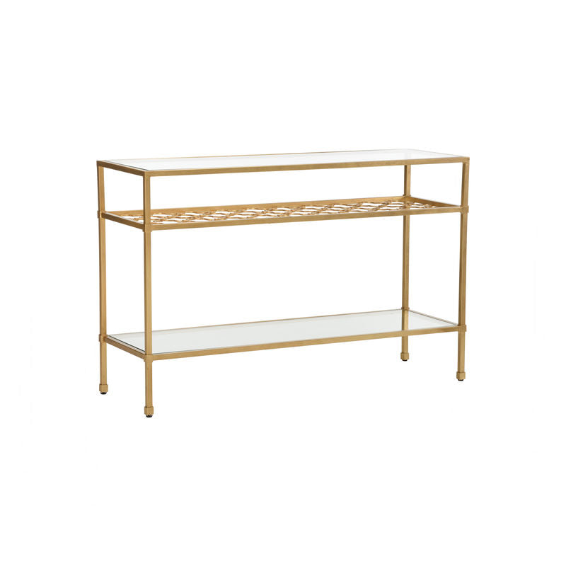 Chelsea House Pacific Coast Iron Framed Console Table