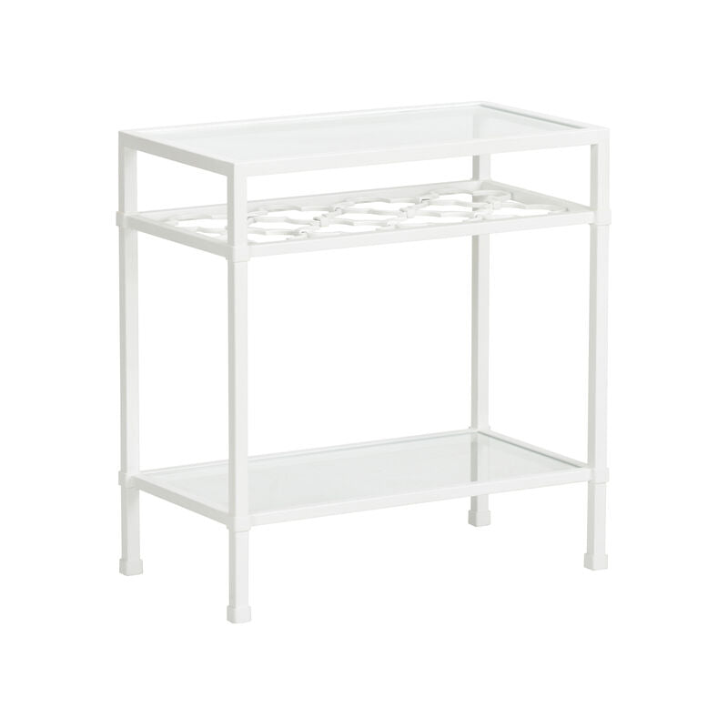 Chelsea House Pacific Coast Metal Framed Side Table