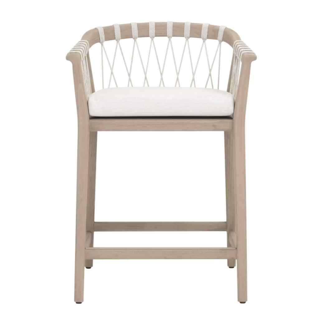 Pacific Olefin Fabric Outdoor Counter Stool