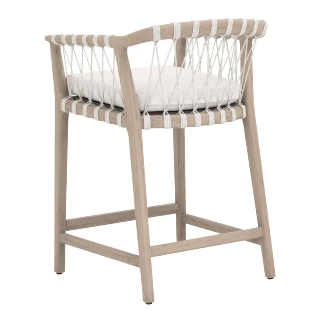 Pacific Olefin Fabric Outdoor Counter Stool