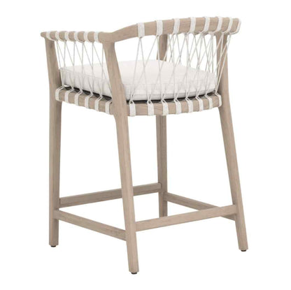 Pacific Olefin Fabric Outdoor Counter Stool