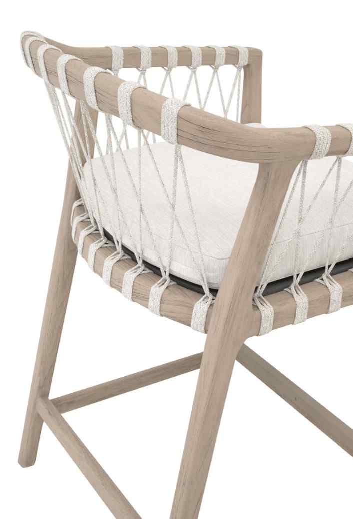 Pacific Olefin Fabric Outdoor Counter Stool