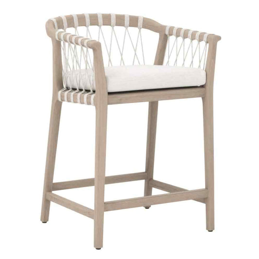 Pacific Olefin Fabric Outdoor Counter Stool