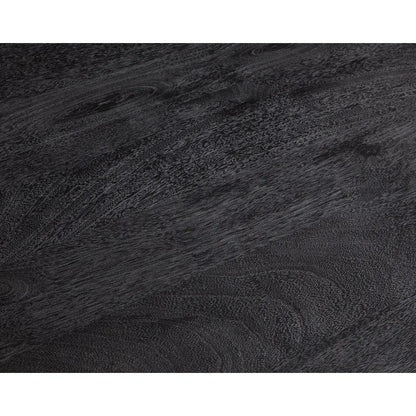 Padula Wood Black Square Cocktail Table - LOOMLAN - Bassett Mirror - Coffee Tables