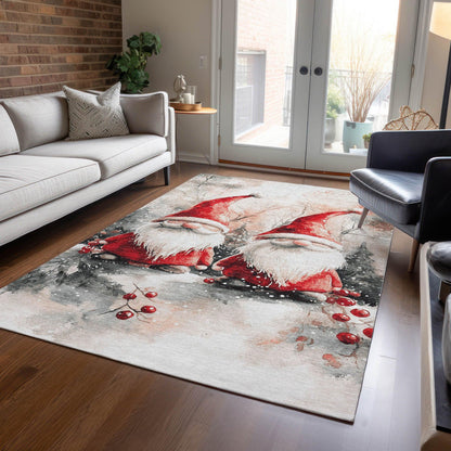 Addison Rugs Paelara Ivory Washable Indoor-Outdoor Rug