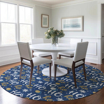 Addison Rugs Paelien Blue Washable Indoor-Outdoor Rug