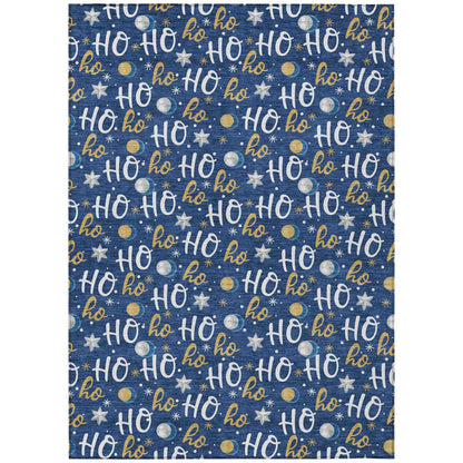 Addison Rugs Paelien Blue Washable Indoor-Outdoor Rug