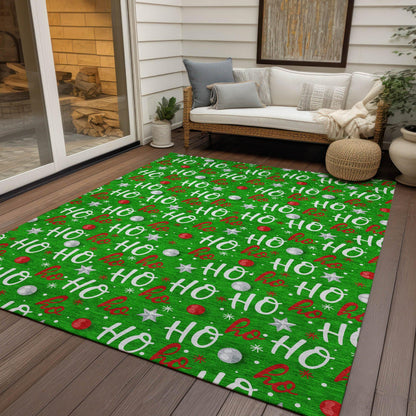 Addison Rugs Paelien Green Washable Indoor-Outdoor Rug
