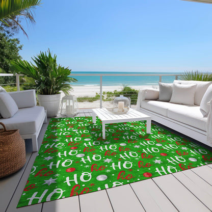 Addison Rugs Paelien Green Washable Indoor-Outdoor Rug