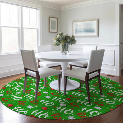 Addison Rugs Paelien Green Washable Indoor-Outdoor Rug