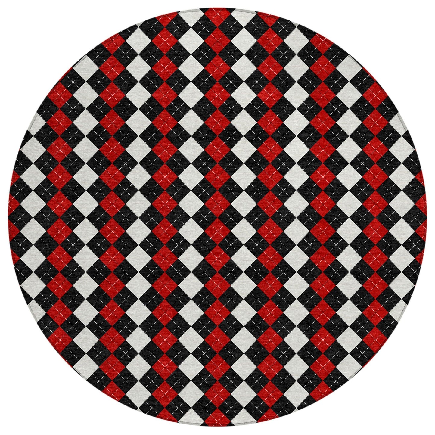 Addison Rugs Paelira Black Washable Indoor-Outdoor Rug