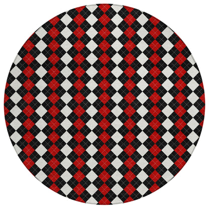 Addison Rugs Paelira Black Washable Indoor-Outdoor Rug