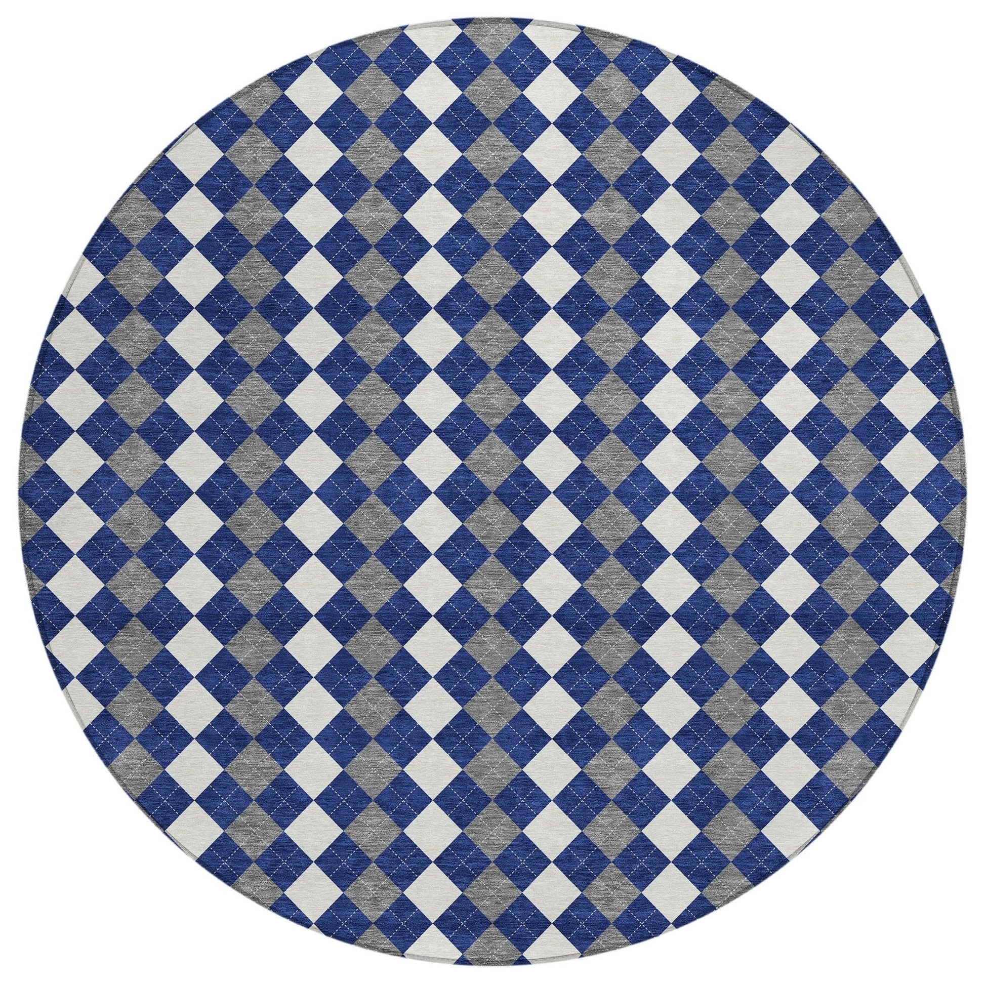 Addison Rugs Paelira Blue Washable Indoor-Outdoor Rug