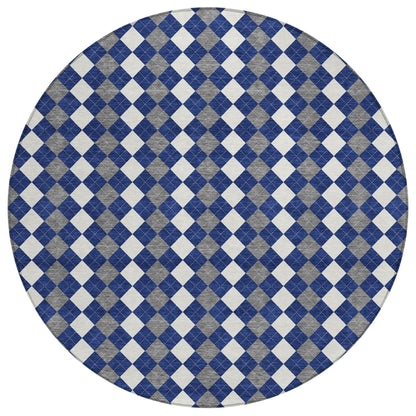 Addison Rugs Paelira Blue Washable Indoor-Outdoor Rug