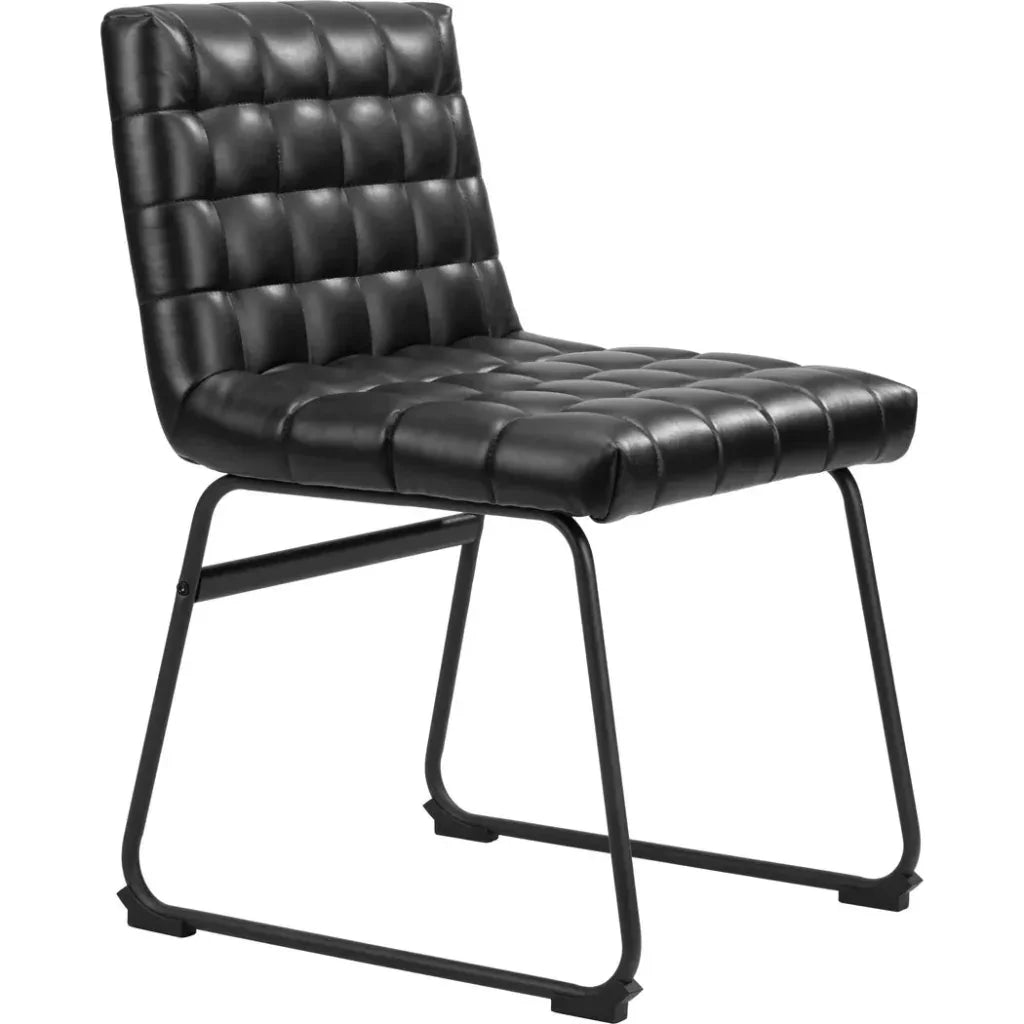 Pago Faux Leather Dining Chair 2PC - LOOMLAN - Zuo Modern - Dining Chairs