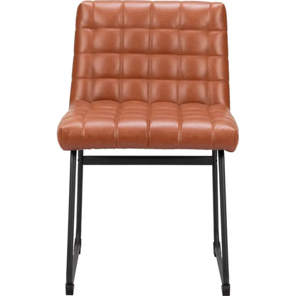 Pago Faux Leather Dining Chair 2PC - LOOMLAN - Zuo Modern - Dining Chairs