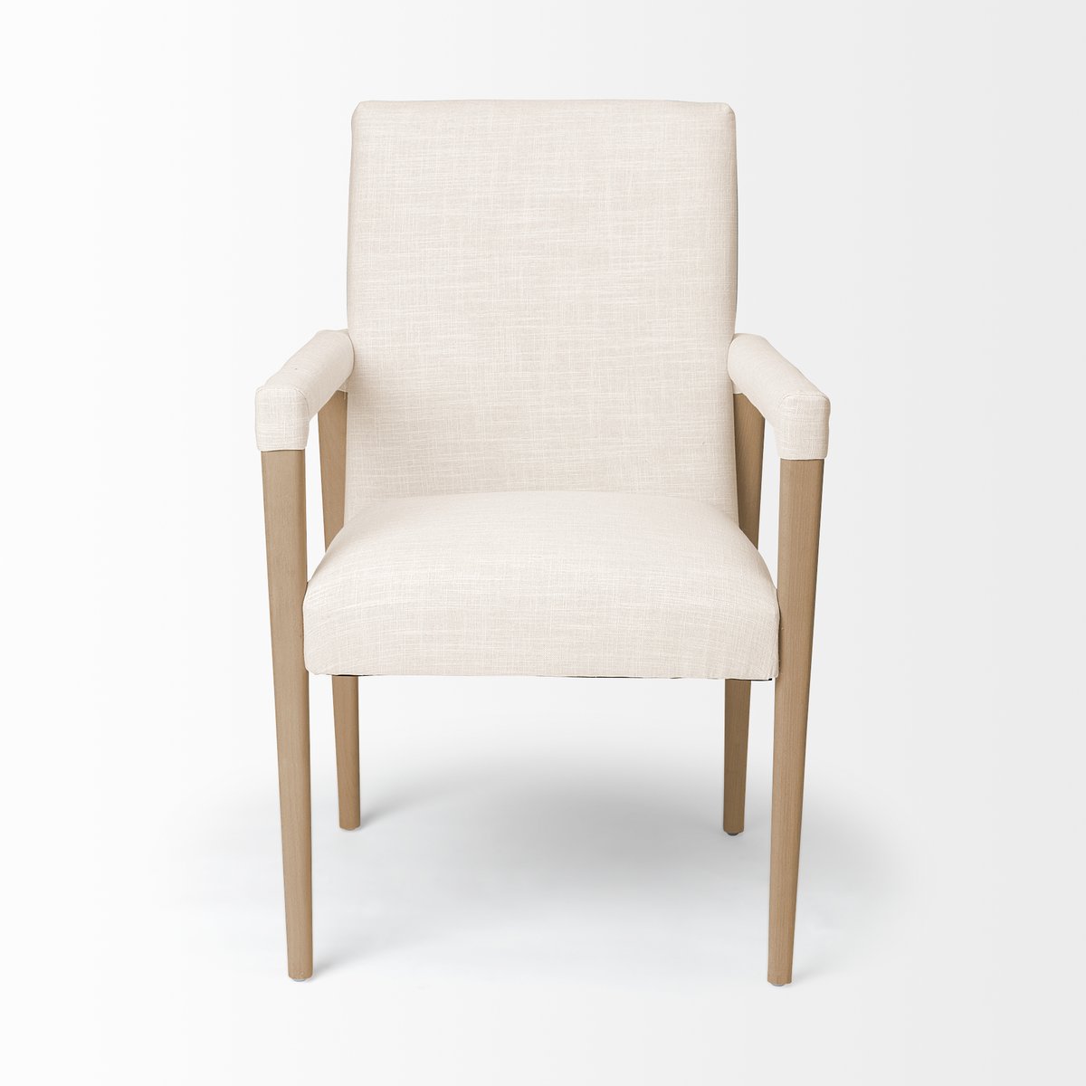 Mercana Palisades Cream Fabric Dining Chair 2PC