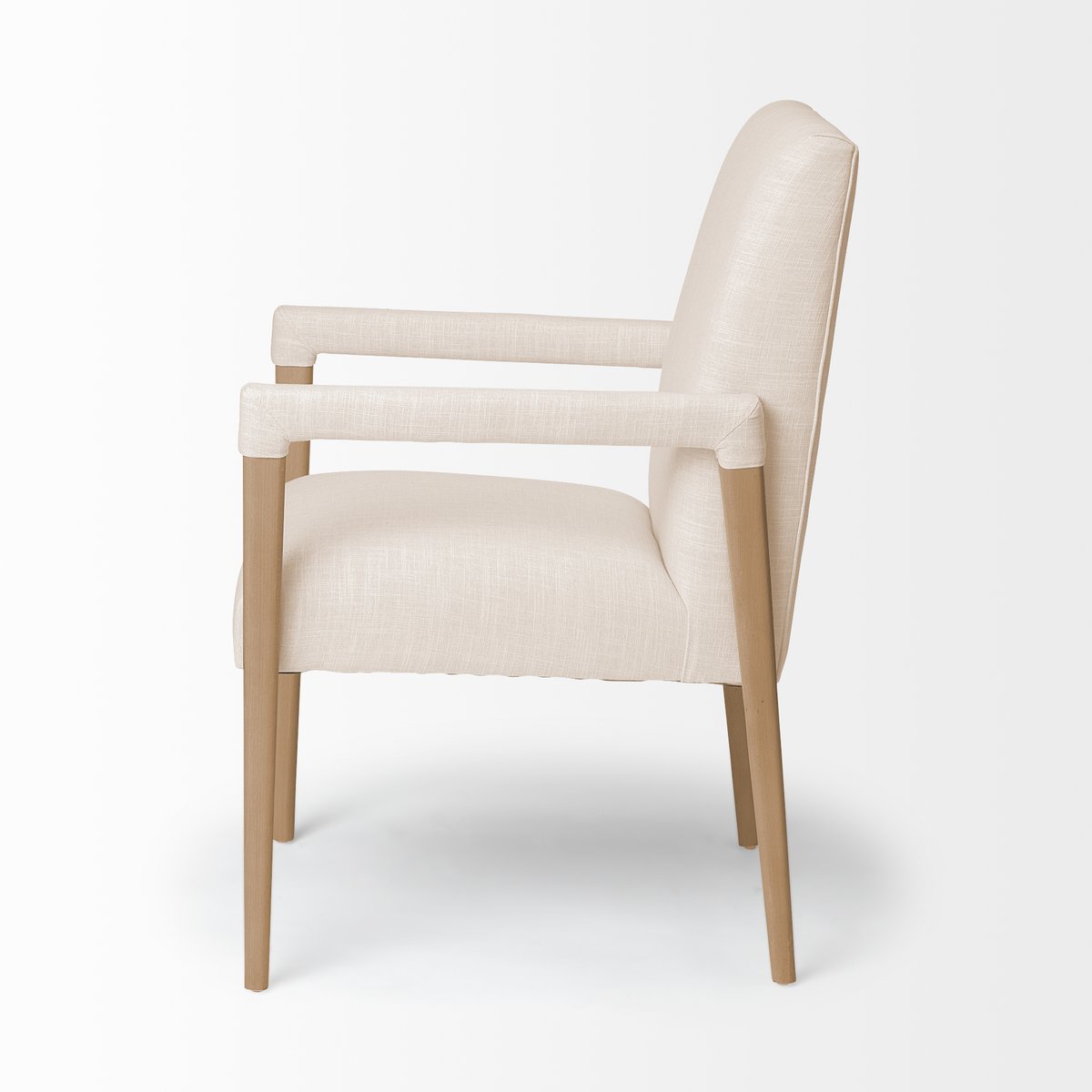 Mercana Palisades Cream Fabric Dining Chair 2PC