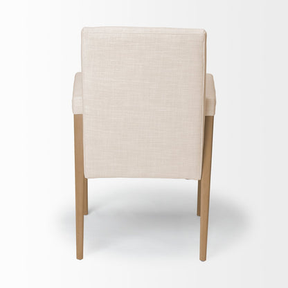 Mercana Palisades Cream Fabric Dining Chair 2PC