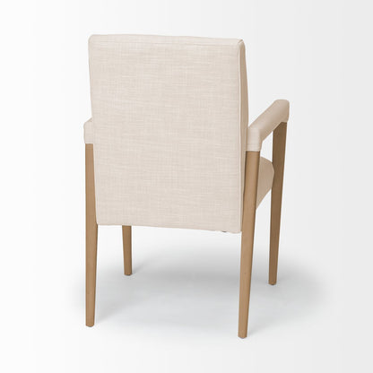 Mercana Palisades Cream Fabric Dining Chair 2PC