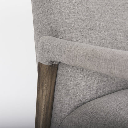 Mercana Palisades Gray Fabric Accent Chair