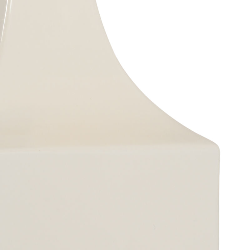 Wildwood Palmer White Glaze Ceramic Table Lamp