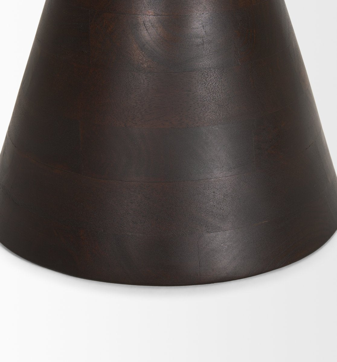 Mercana Palmera Wooden Pedestal Accent Table