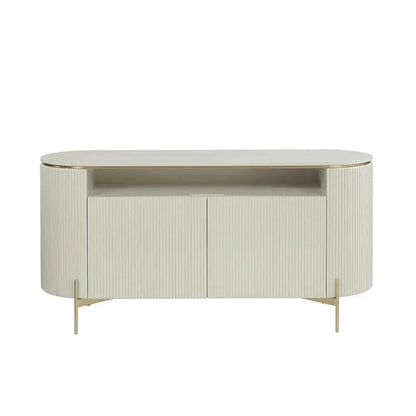 Paloma Wooden Steel Luxurious Sideboard - LOOMLAN - SUNPAN - Sideboards