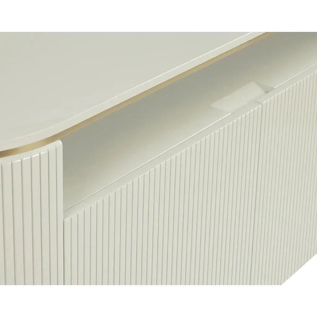 Paloma Wooden Steel Luxurious Sideboard - LOOMLAN - SUNPAN - Sideboards