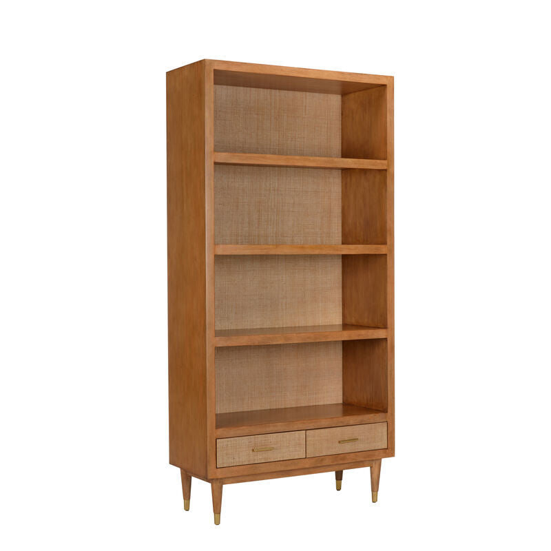 Panama Wooden Brown Etagere-Etageres-Wildwood-LOOMLAN