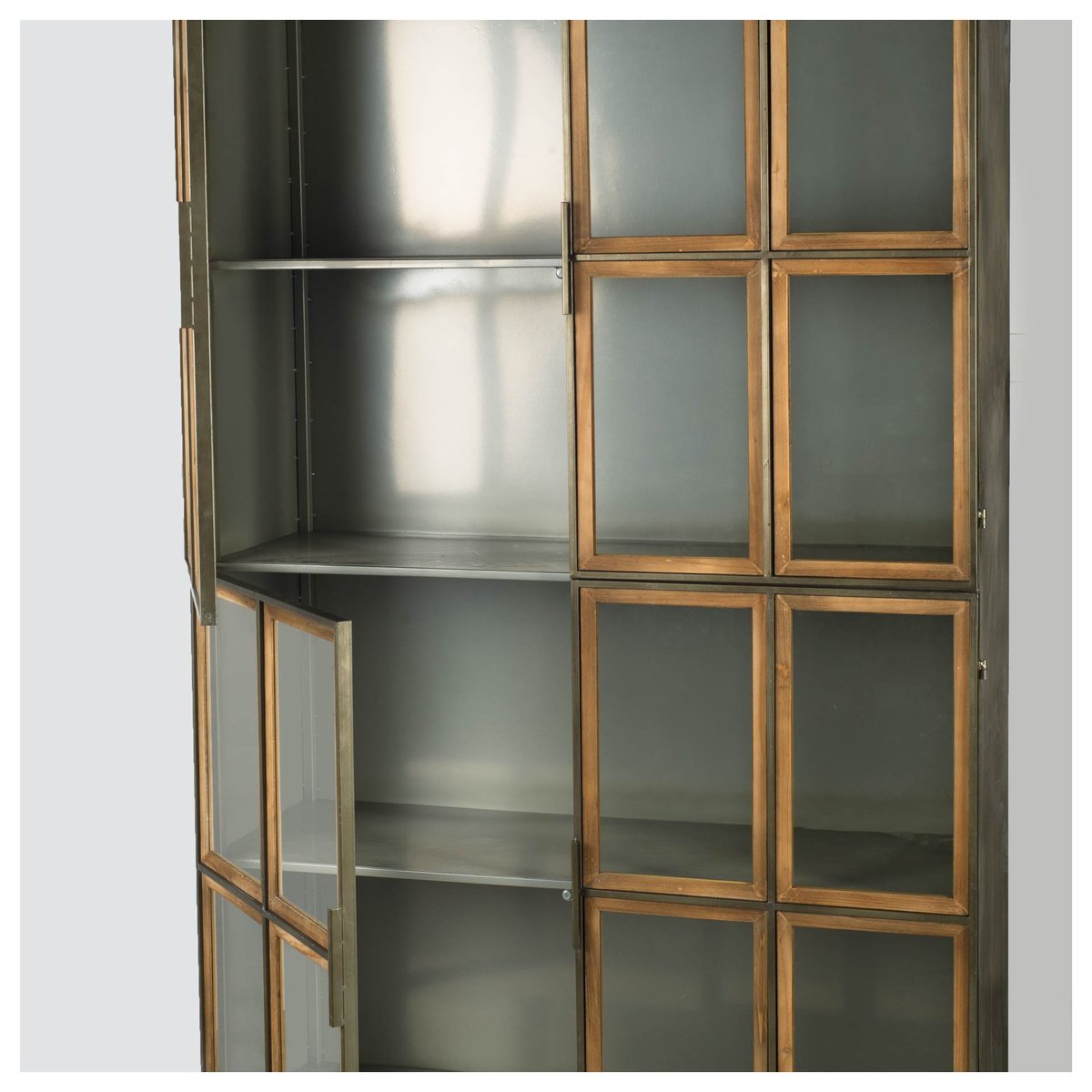 Mercana Pandora Metal Frame Display Cabinet