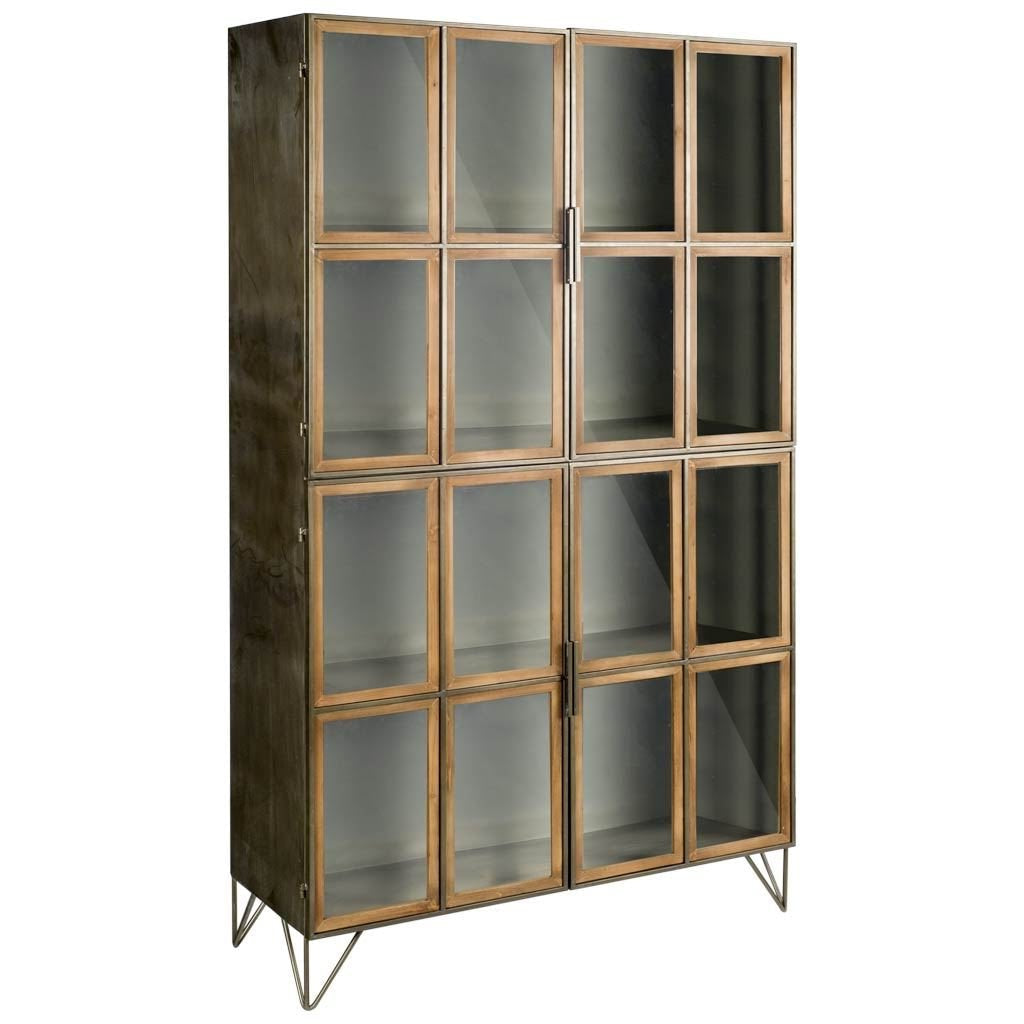 Mercana Pandora Metal Frame Display Cabinet