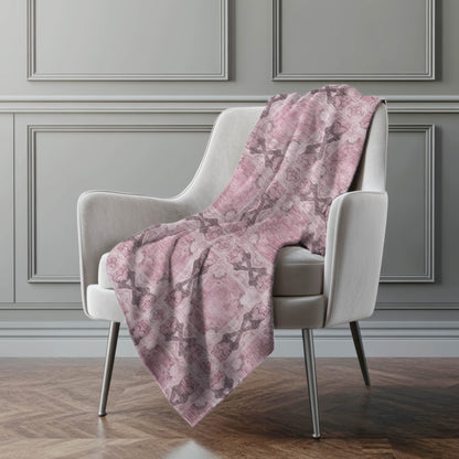 Addison Rugs Panel Pink Washable Indoor-Outdoor Rug