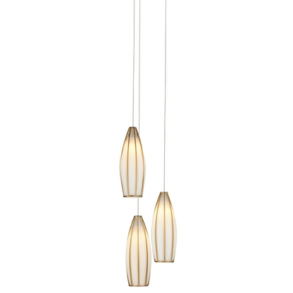 Parish 3-Light Round Multi-Drop Pendant-Pendants-Currey & Co-Sideboards and Things