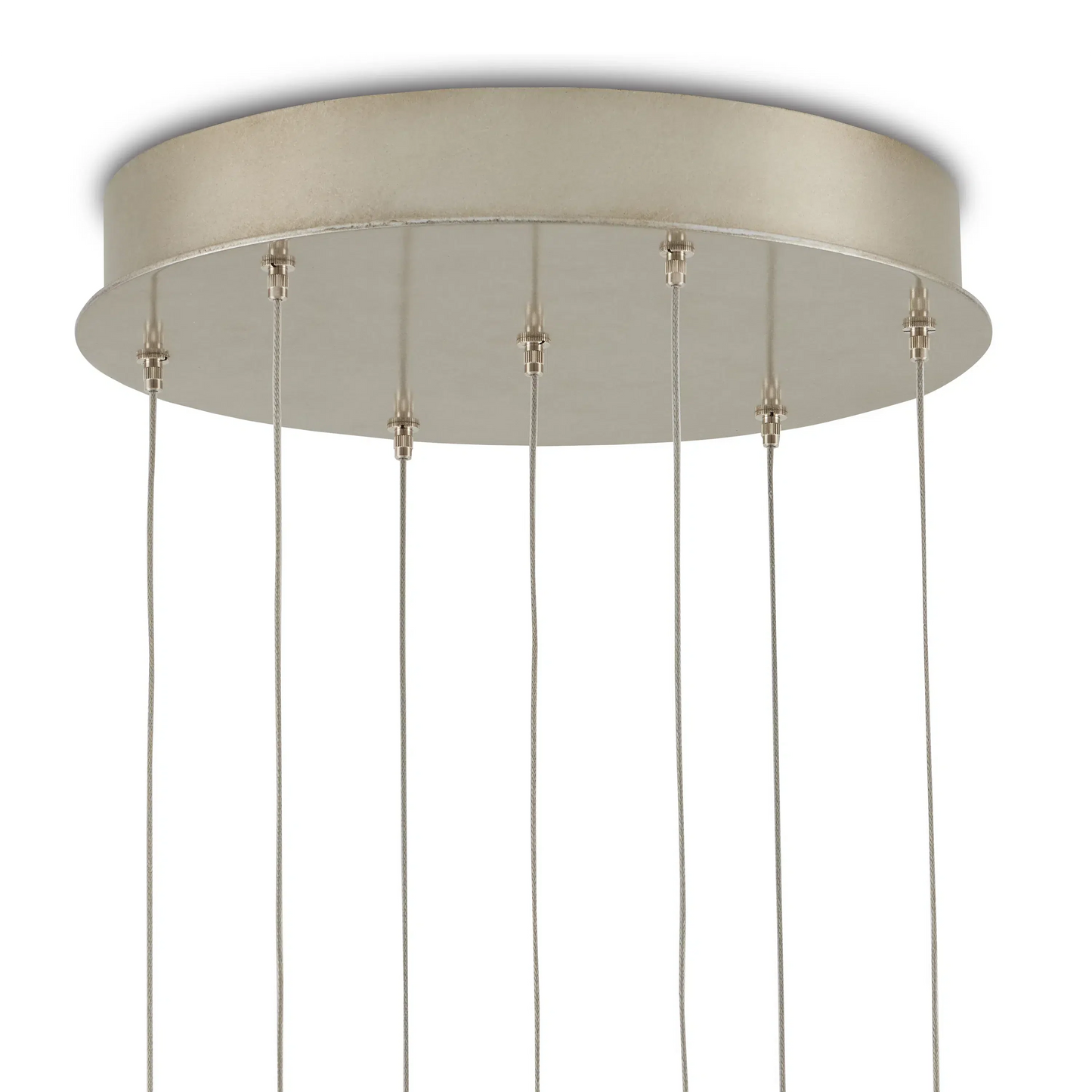 Parish 7-Light Round Multi-Drop Pendant-Pendants-Currey & Co-Sideboards and Things