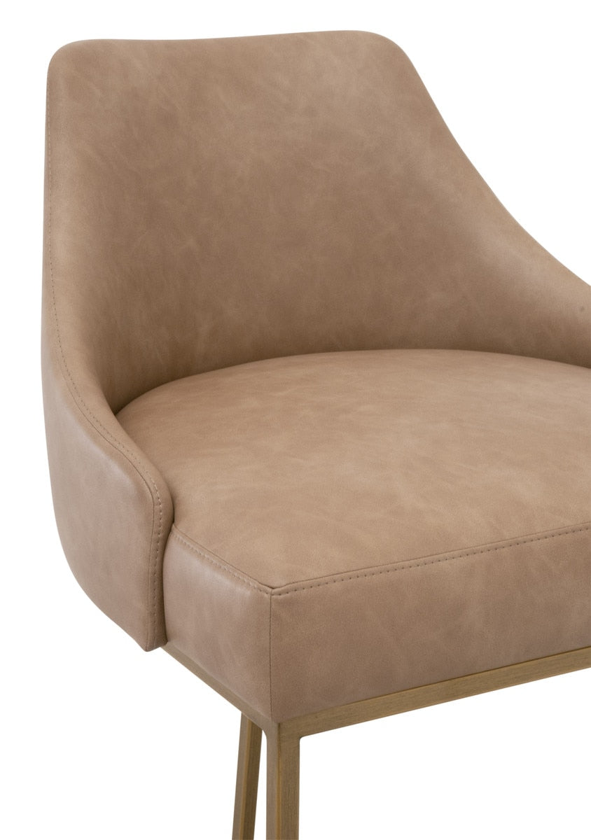 Essentials For Living Parissa Leather Counter Stool 2PC