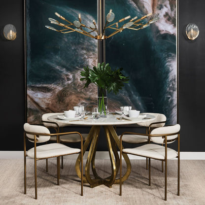 Mercana Parker Leather Dining Chair Set of 2