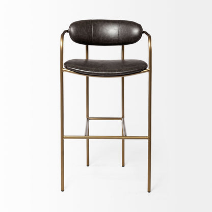 Parker Faux Leather Barstool
