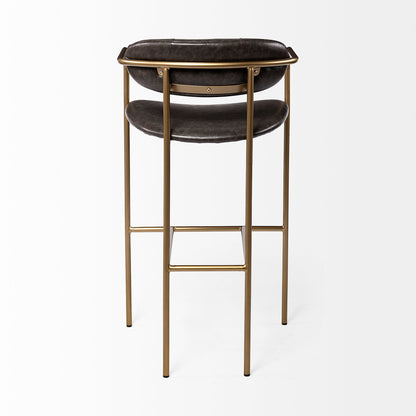 Parker Faux Leather Barstool