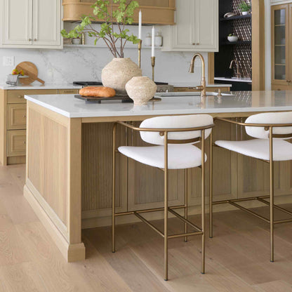 Parker Leather Seat Counter Stool 2PC