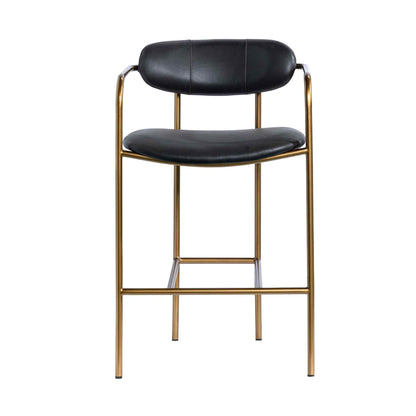 Parker Leather Seat Counter Stool 2PC