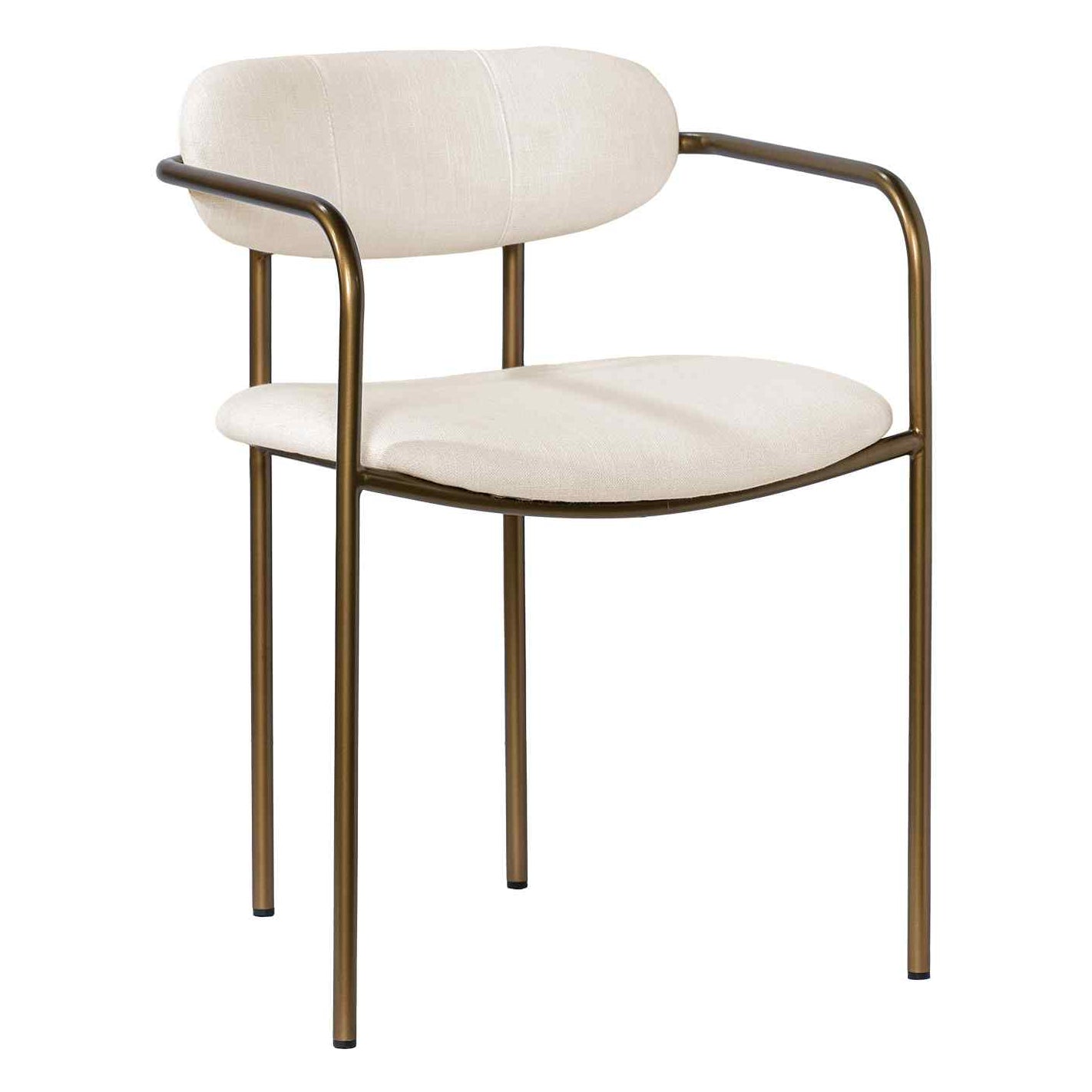 Mercana Parker Antique Leather Seat Dining Chair 2PC