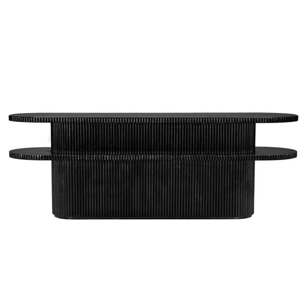 Parker Wooden Black Console Table