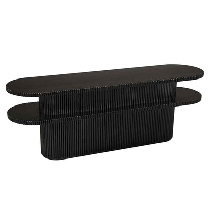 Parker Wooden Black Console Table