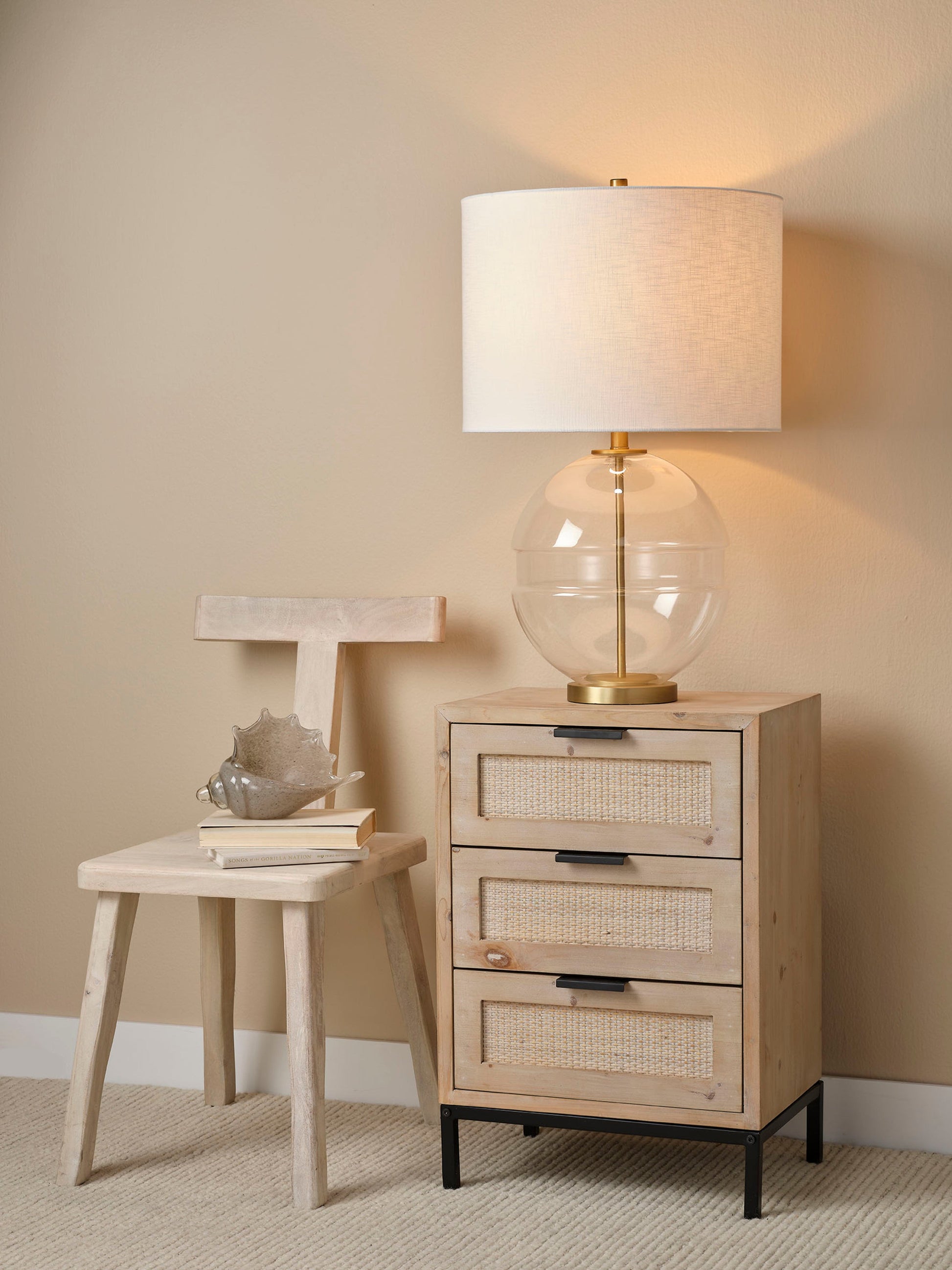 Parlor Chair - White Bleach-Club Chairs-Jamie Young-Sideboards and Things