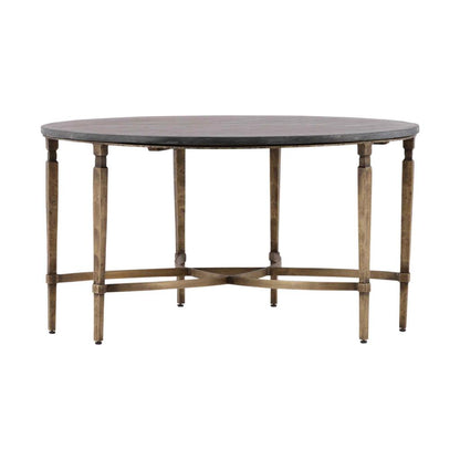 Pasadena Marble Top Round Coffee Table