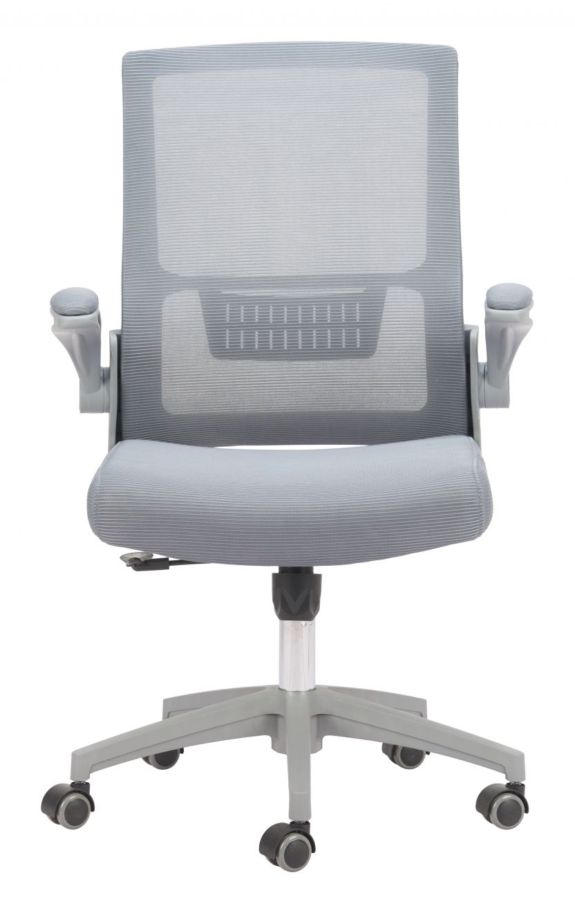 Zuo Modern Pater Grey Mesh Fabric Office Chair